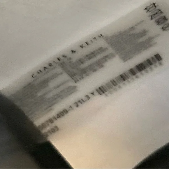 Nwot Charles & Keith Navy blue Mini crossbody Bag with Chain Strap convertible - Picture 9 of 9